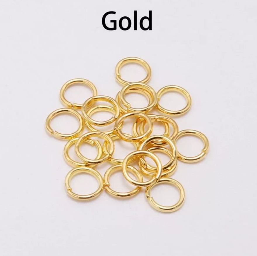 100 pcs 5 mm anellini apribili creazioni gioielli bigiotteria