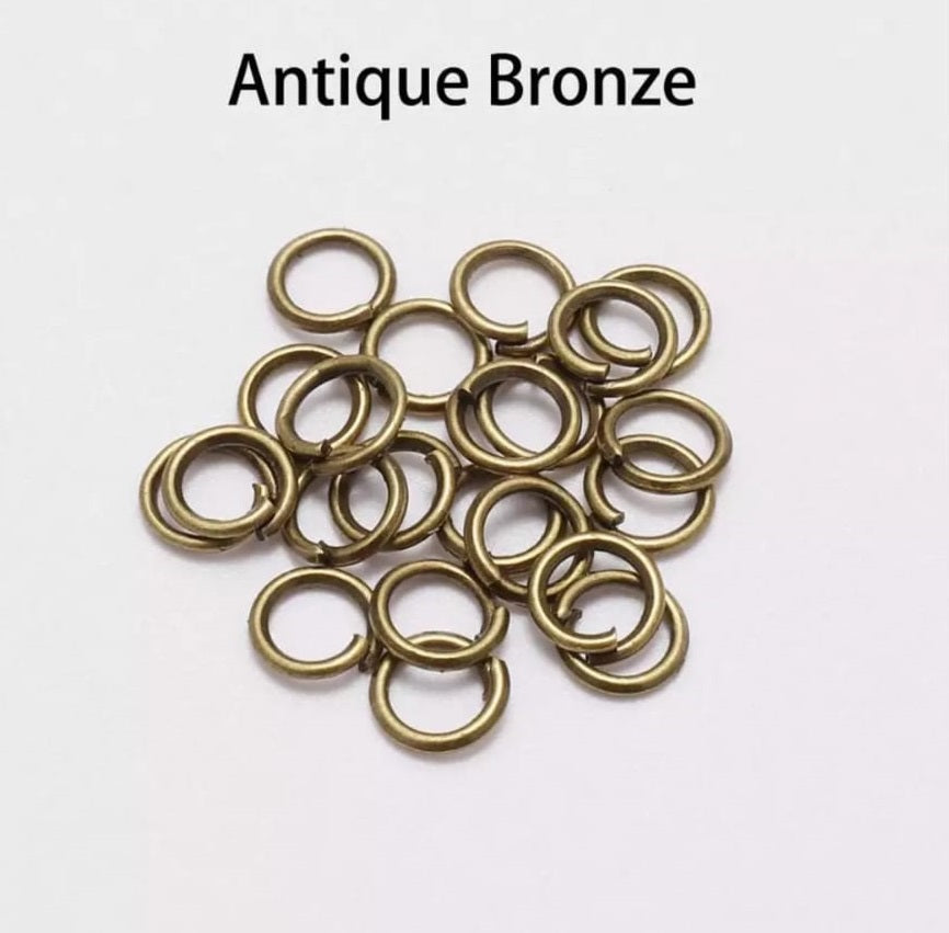 100 pcs 12 mm anellini apribili creazioni gioielli bigiotteria